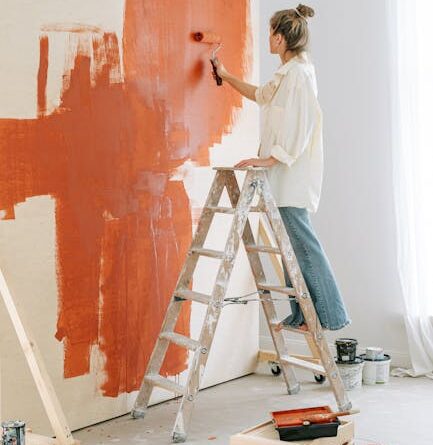 DIY reclaimed wood wall art project