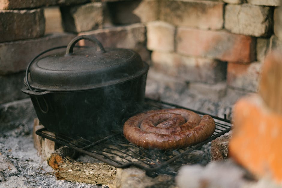 How to cook outdoors: cast iron recipes