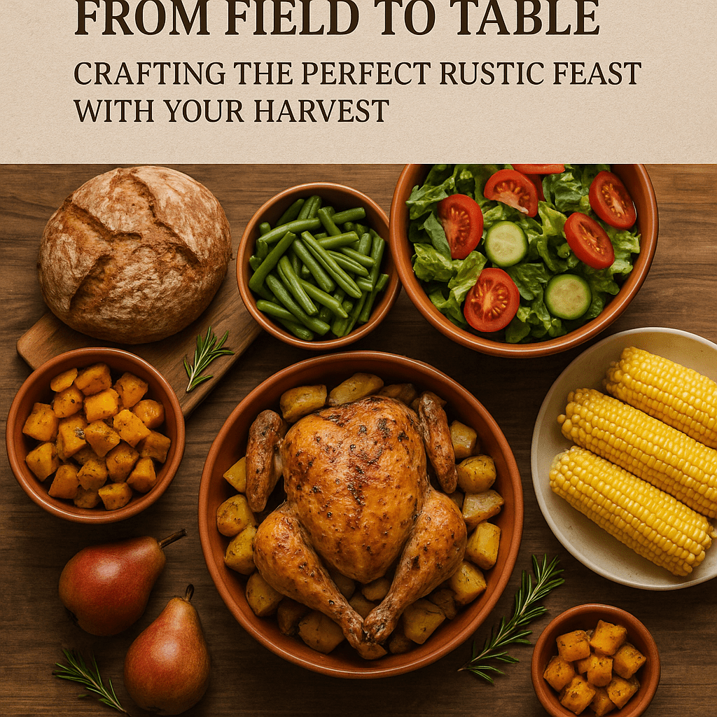 From Field to Table: Crafting a Rustic Feast with Your Harvest
