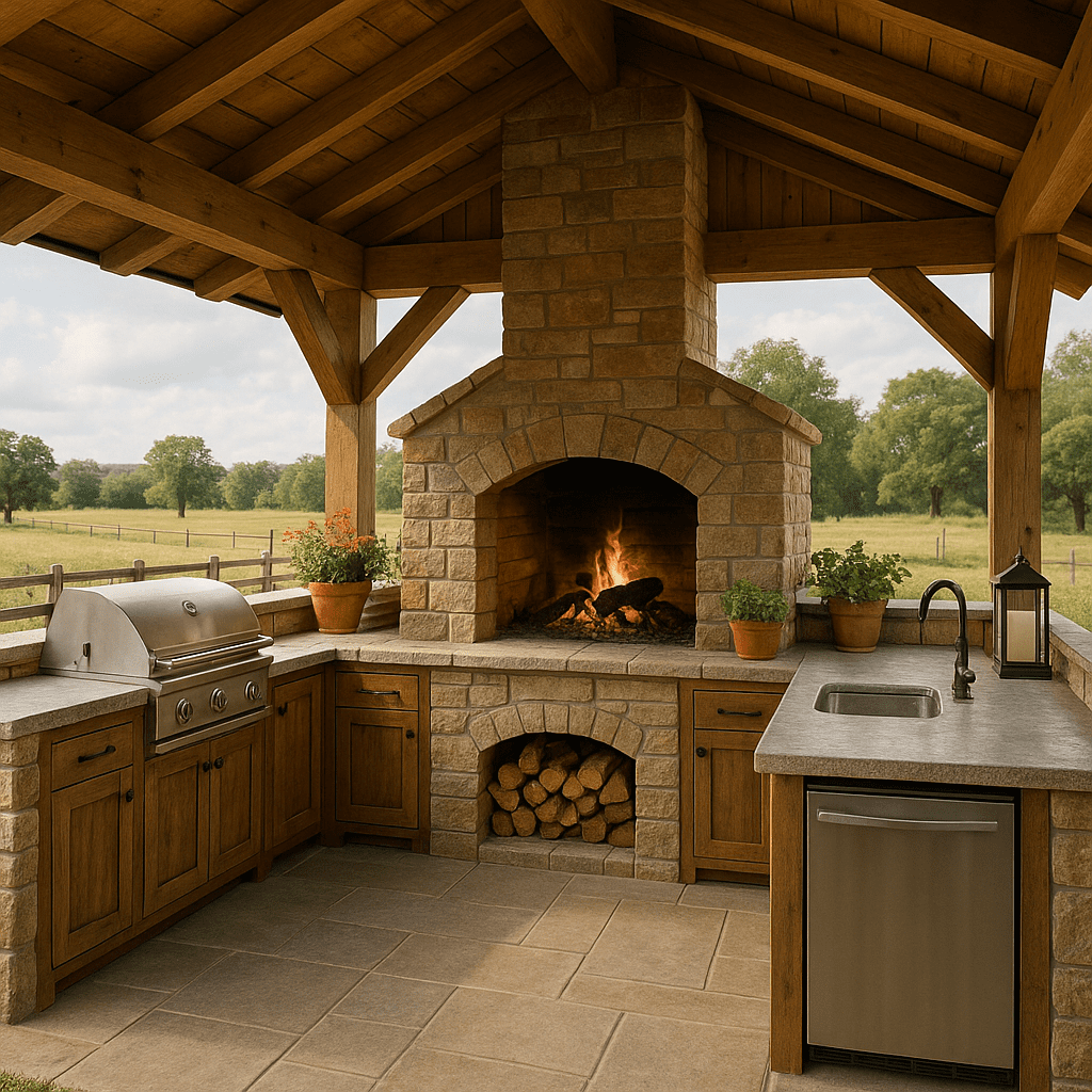 The Ultimate Guide to Building a Cozy Outdoor Kitchen: Perfect for Country Living and Weekend Gatherings