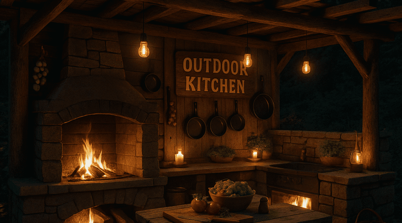 The Ultimate Guide to Crafting a Rustic Outdoor Kitchen: Tips for Cooking Under the Stars