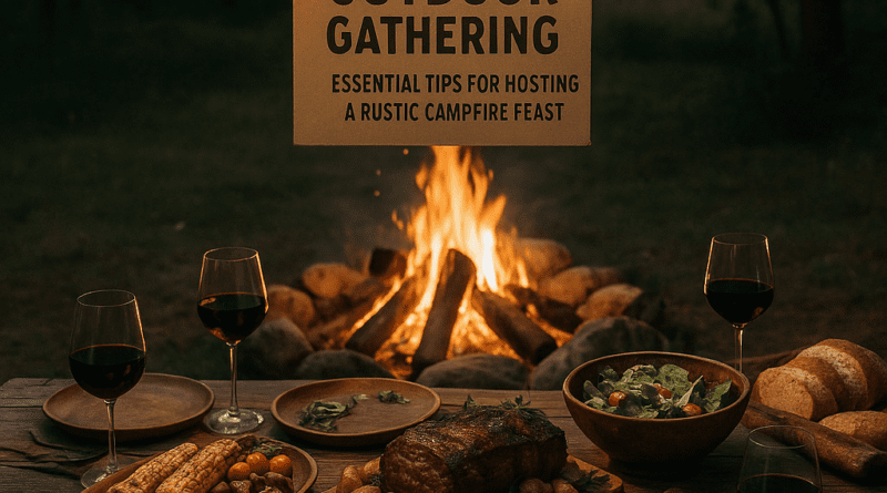 Crafting the Perfect Outdoor Gathering: Essential Tips for Hosting a Rustic Campfire Feast