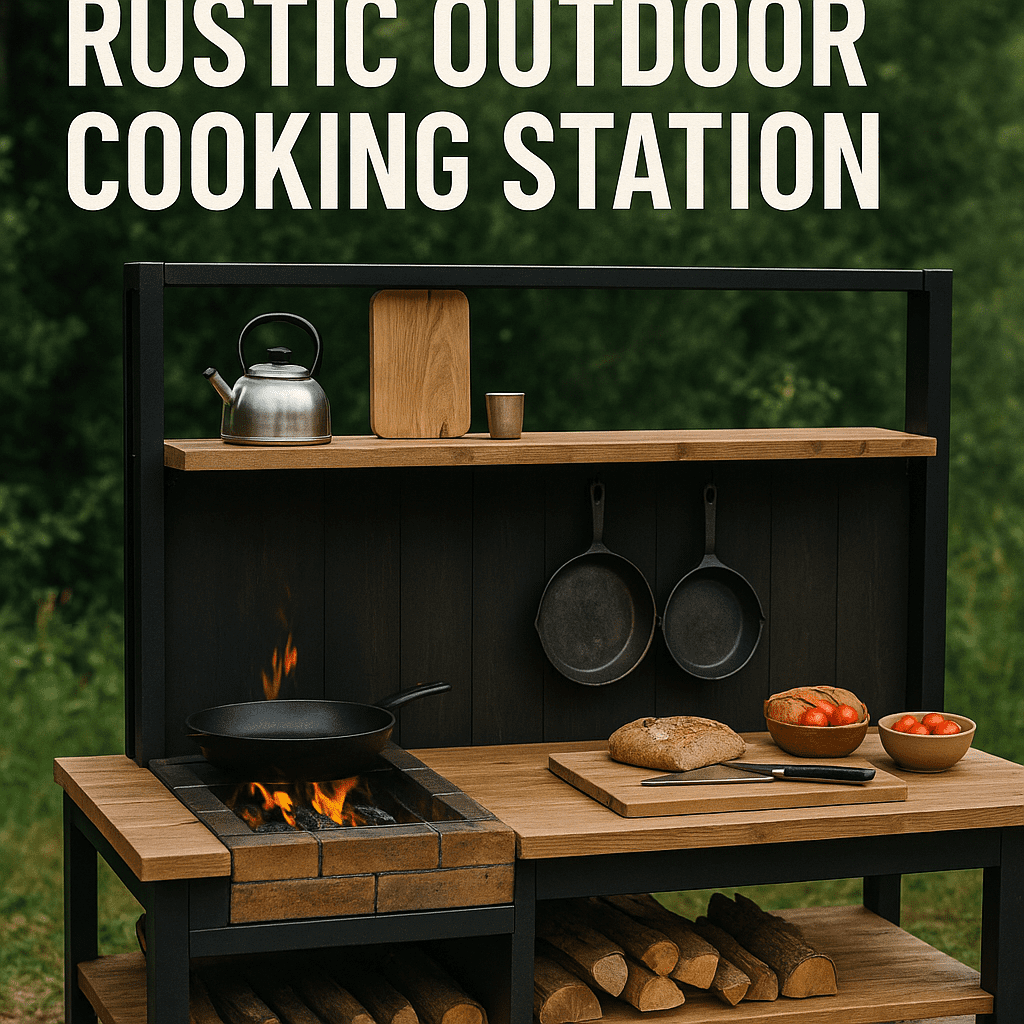 The Ultimate Guide to Crafting Your Own Rustic Outdoor Cooking Station