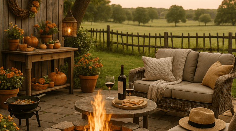 The Ultimate Guide to Creating a Cozy Outdoor Gathering Space: Decor, Cooking, and Crafting Tips for Country Living
