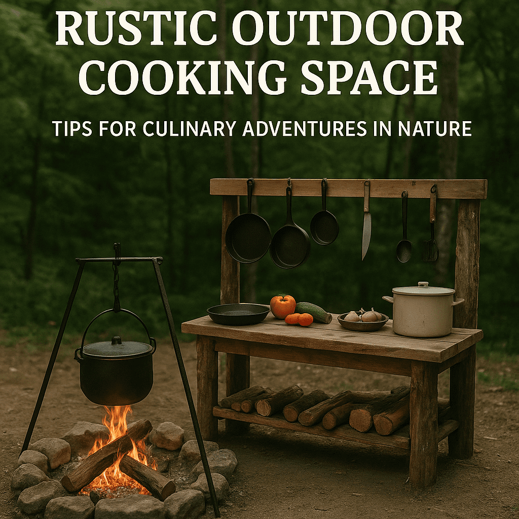 The Ultimate Guide to Creating a Rustic Outdoor Cooking Space: Tips for Culinary Adventures in Nature